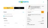 Fit Sports Products coupon verification screenshot