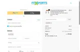 Fit Sports Products coupon verification screenshot