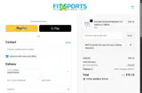 Fit Sports Products coupon verification screenshot