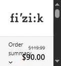 Fizik checkout page showing Fizik discount code box | Screenshot taken by SimplyCodes community member on Sep 29, 2025
