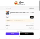 Flame Authority coupon verification screenshot