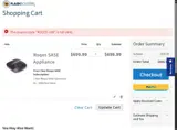 ROQOS-100 coupon verification screenshot