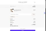 Flax & Twine coupon verification screenshot