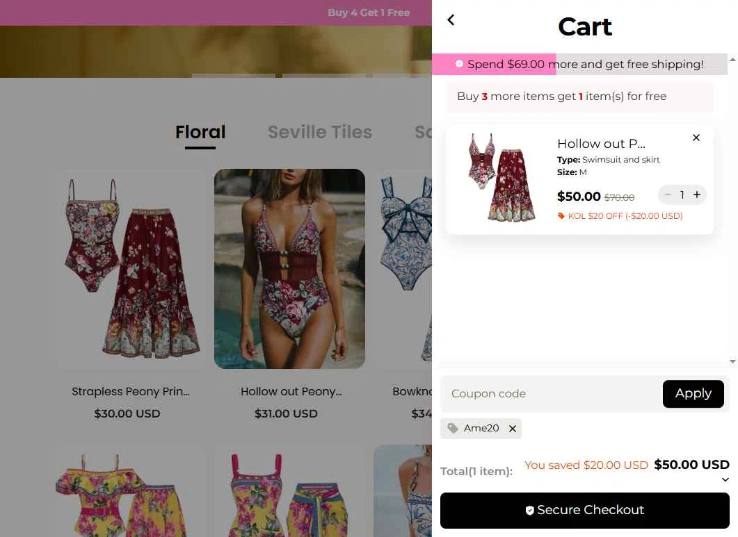 Flaxmaker checkout page showing Flaxmaker coupon code box | Screenshot taken by SimplyCodes community member on Feb 2, 2026