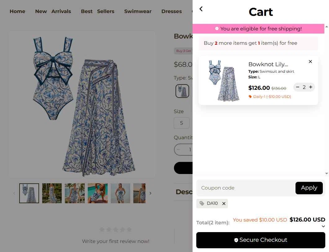 Flaxmaker checkout page showing Flaxmaker coupon code box | Screenshot taken by SimplyCodes community member on Feb 10, 2026