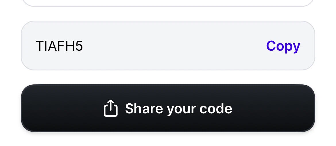 Flexcar promo code screenshot showing code TIAFH5 applied at Flexcar checkout page. Uploaded by SimplyCodes community member CleverShopper2781 on Jan 12, 2026