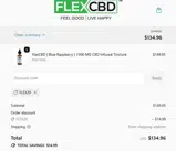 FLEX20 coupon verification screenshot