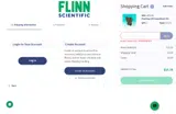 Flinn Scientific coupon verification screenshot