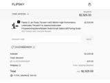 WELCOME10 coupon verification screenshot