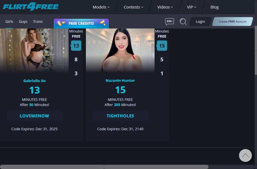 Flirt4Free checkout page showing Flirt4Free promo code box | Screenshot taken by SimplyCodes community member on Dec 26, 2025