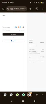 SAMANDRA coupon verification screenshot