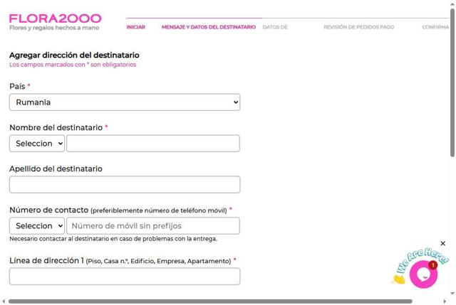 Flora2000 checkout page showing Flora2000 promo code box | Screenshot taken by SimplyCodes community member on May 20, 2025