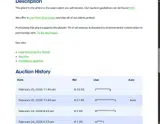Raffle coupon verification screenshot