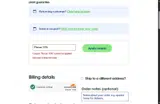 Florae.10% coupon verification screenshot