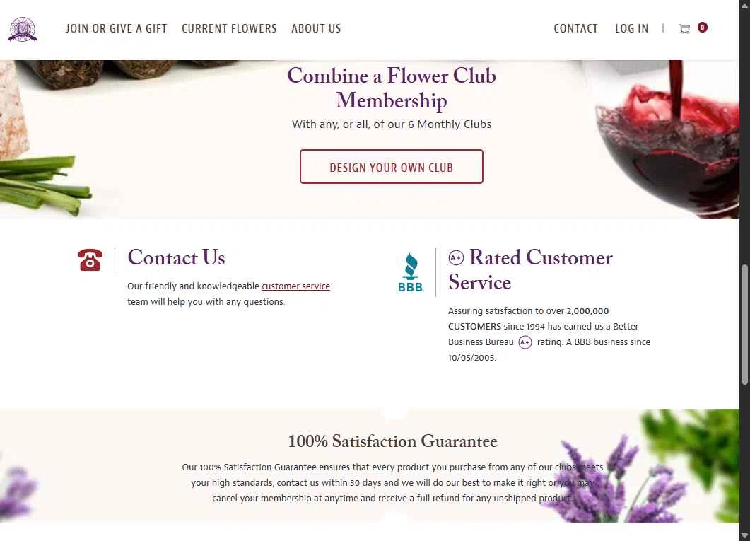 Flower of the Month Club checkout page showing Flower of the Month Club promo code box | Screenshot taken by SimplyCodes community member on Dec 24, 2025
