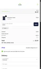 DM30 coupon verification screenshot