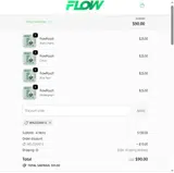 FLOWPOUCH coupon verification screenshot