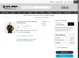 Florida Panthers Shop coupon verification screenshot
