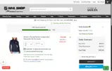 Florida Panthers Shop coupon verification screenshot
