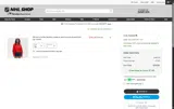 Florida Panthers Shop coupon verification screenshot