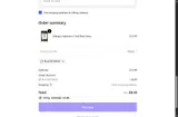 BLACKCOW30 coupon verification screenshot