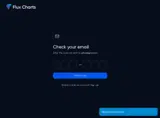 Flux Charts coupon verification screenshot