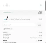 Flyaway Designs coupon verification screenshot