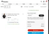 Philadelphia Flyers coupon verification screenshot