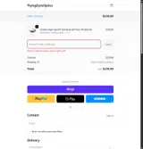 Flying Eyes Optics coupon verification screenshot