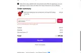 WELCOME20 coupon verification screenshot