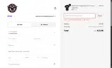 WELCOME10! coupon verification screenshot