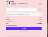 FLYING TOMATO US coupon verification screenshot