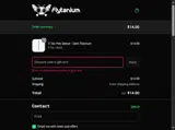 LAZER coupon verification screenshot