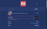 FM Expressions coupon verification screenshot
