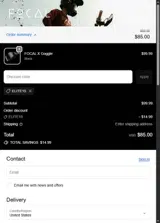 ELITE15 coupon verification screenshot