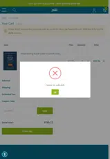 Focus on the Family coupon verification screenshot