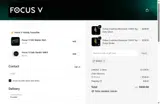 Focus V coupon verification screenshot