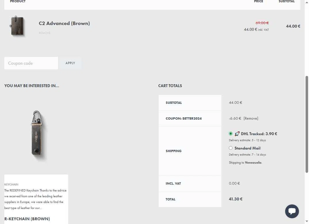 FOCX Wallet checkout page showing FOCX Wallet promo code box | Screenshot taken by SimplyCodes community member on Dec 15, 2025