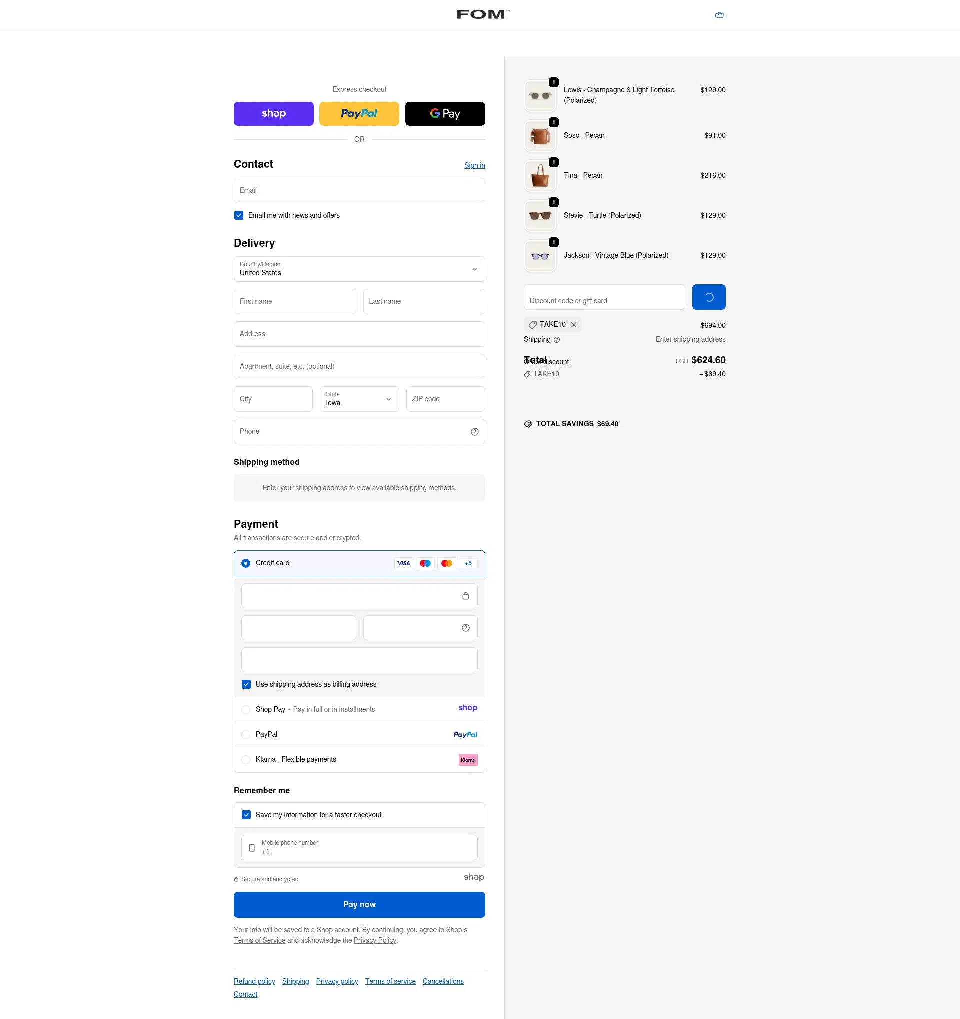 Freedom Of Movement checkout page showing Freedom Of Movement discount code box | Screenshot taken by SimplyCodes community member on Dec 25, 2025