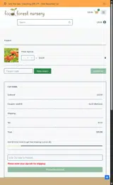 SARAH10 coupon verification screenshot
