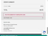 SPOOKY10 coupon verification screenshot