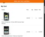 VACUUM10 coupon verification screenshot
