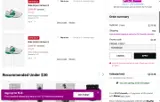 Footaction coupon verification screenshot
