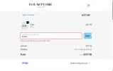 For Art's Sake coupon verification screenshot