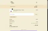 WELCOME734 coupon verification screenshot