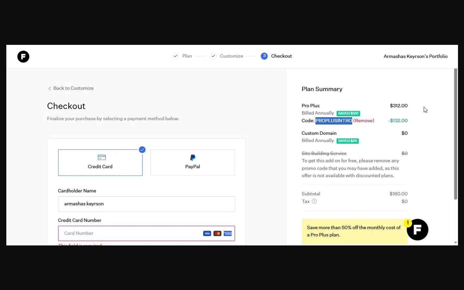 Format checkout page showing Format discount code box | Screenshot taken by SimplyCodes community member on Dec 23, 2025