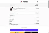 Forme coupon verification screenshot