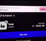 Formless Beauty coupon verification screenshot