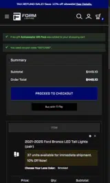GOTCHA6 coupon verification screenshot