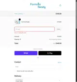 Formula Ready coupon verification screenshot